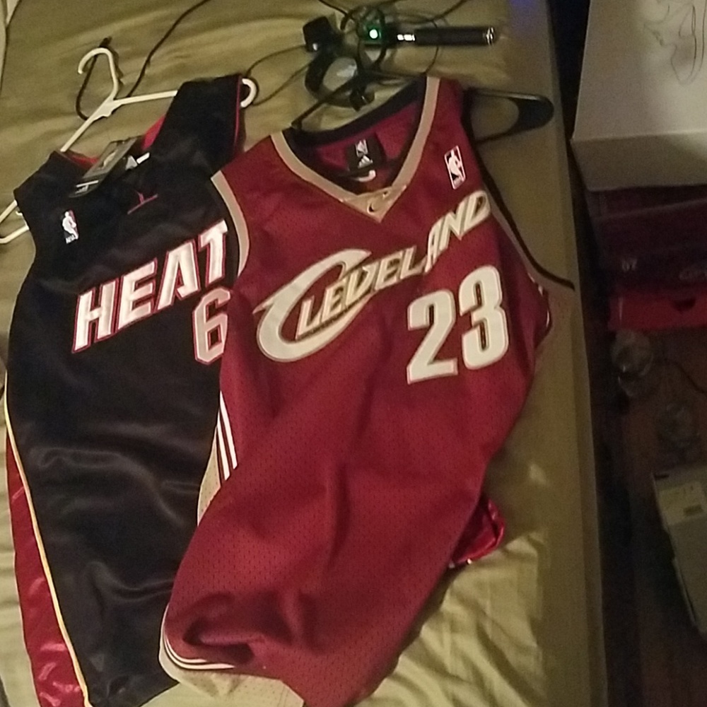 Cavs and Heats LBJ Jersey